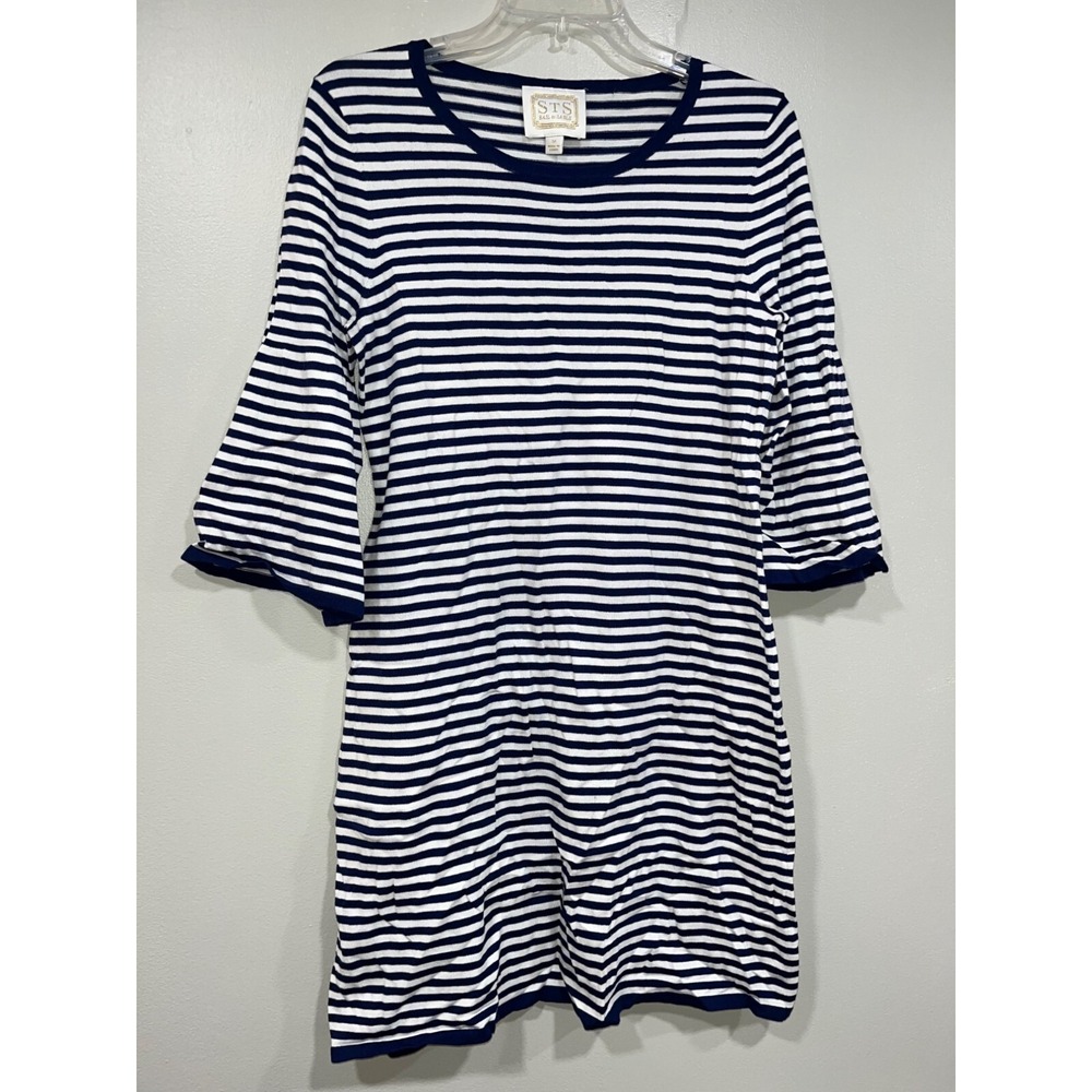 Sail to Sail Women's Knit Dress Size Medium Blue